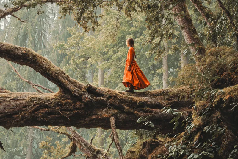 The Forest Wanderer wallpaper