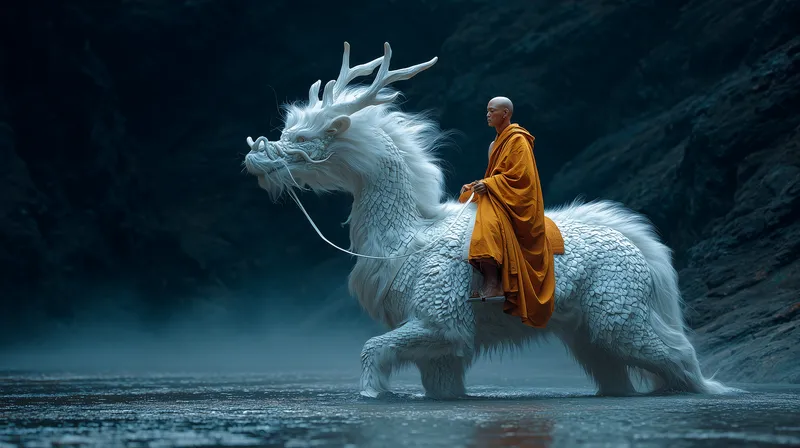 The White Dragon Monk wallpaper