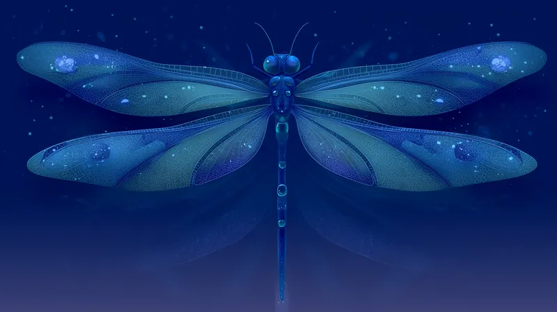 Celestial Dragonfly wallpaper