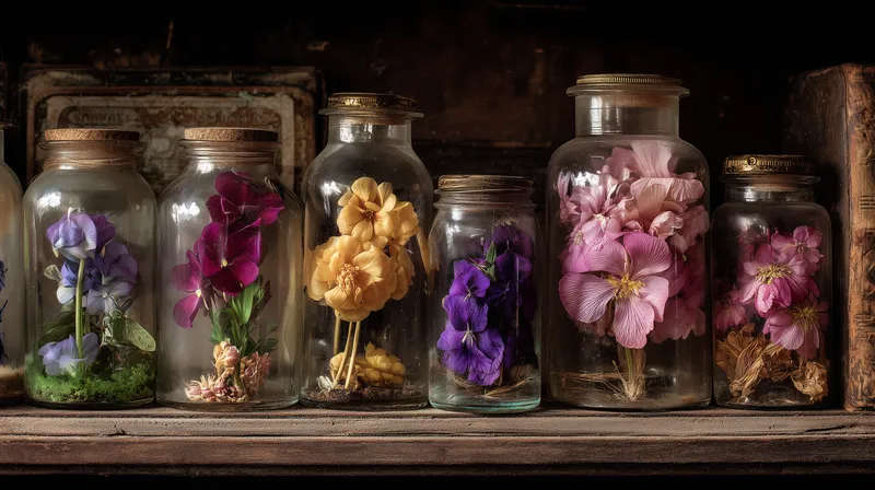 Botanical Curiosities wallpaper
