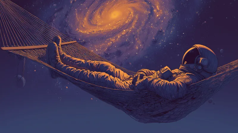 Cosmic Hammock wallpaper