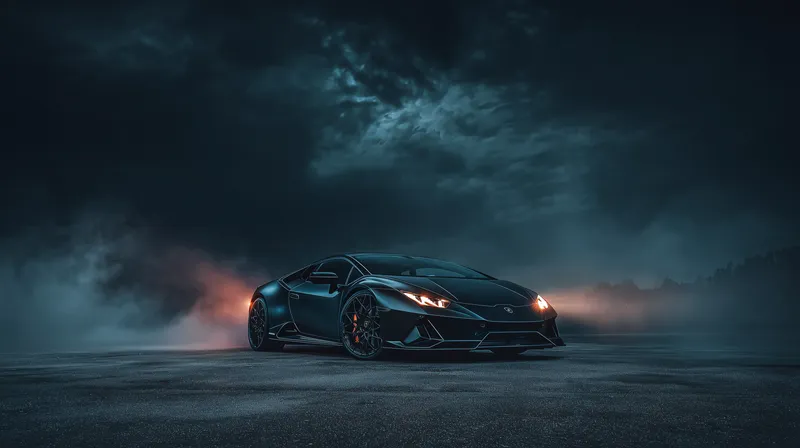 Dark Storm Supercar wallpaper