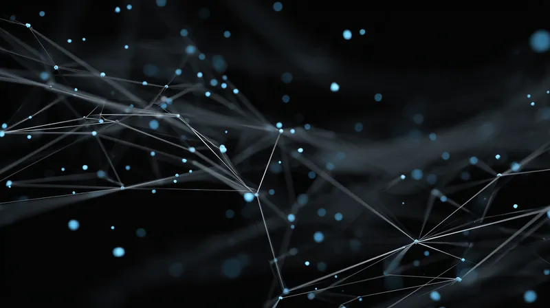 Digital Neural Web wallpaper