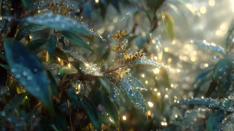 Dewdrop Dawn wallpaper
