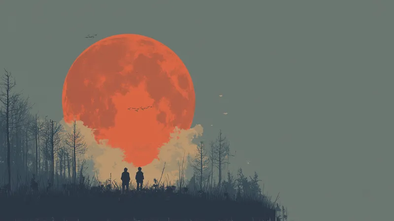 Blood Moon Watchers wallpaper